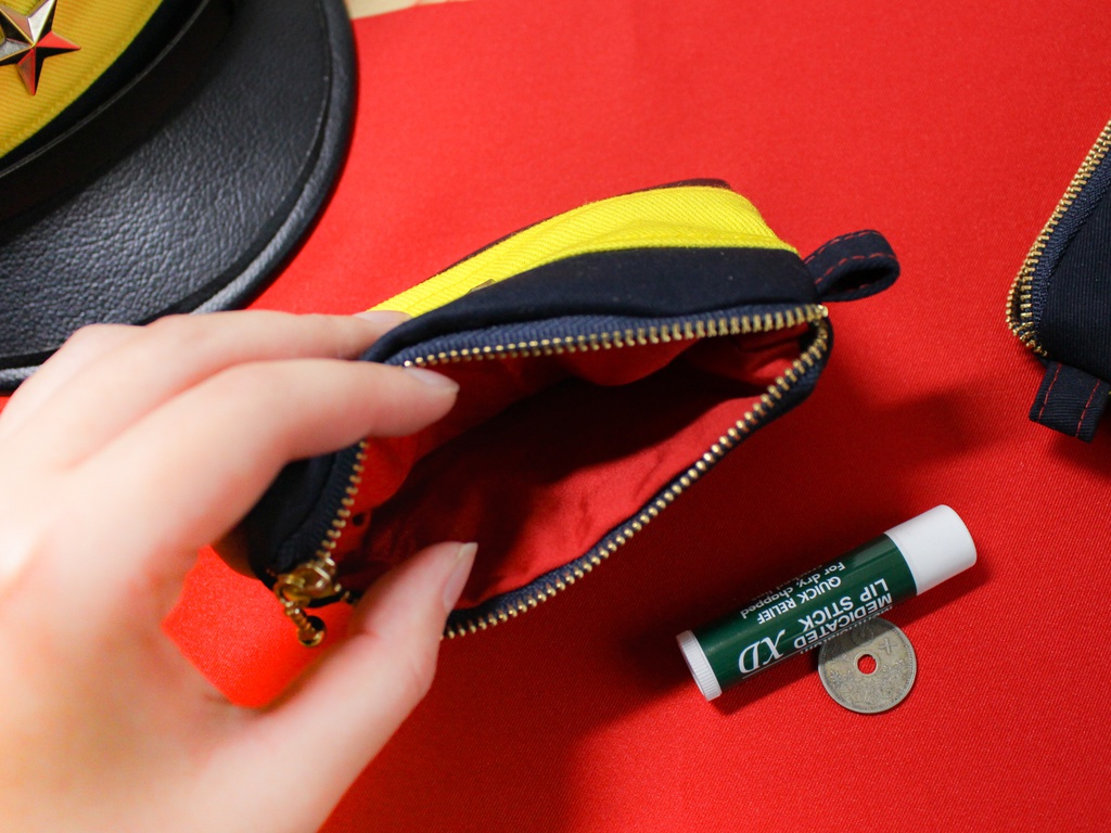 軍帽風ティッシュポーチ