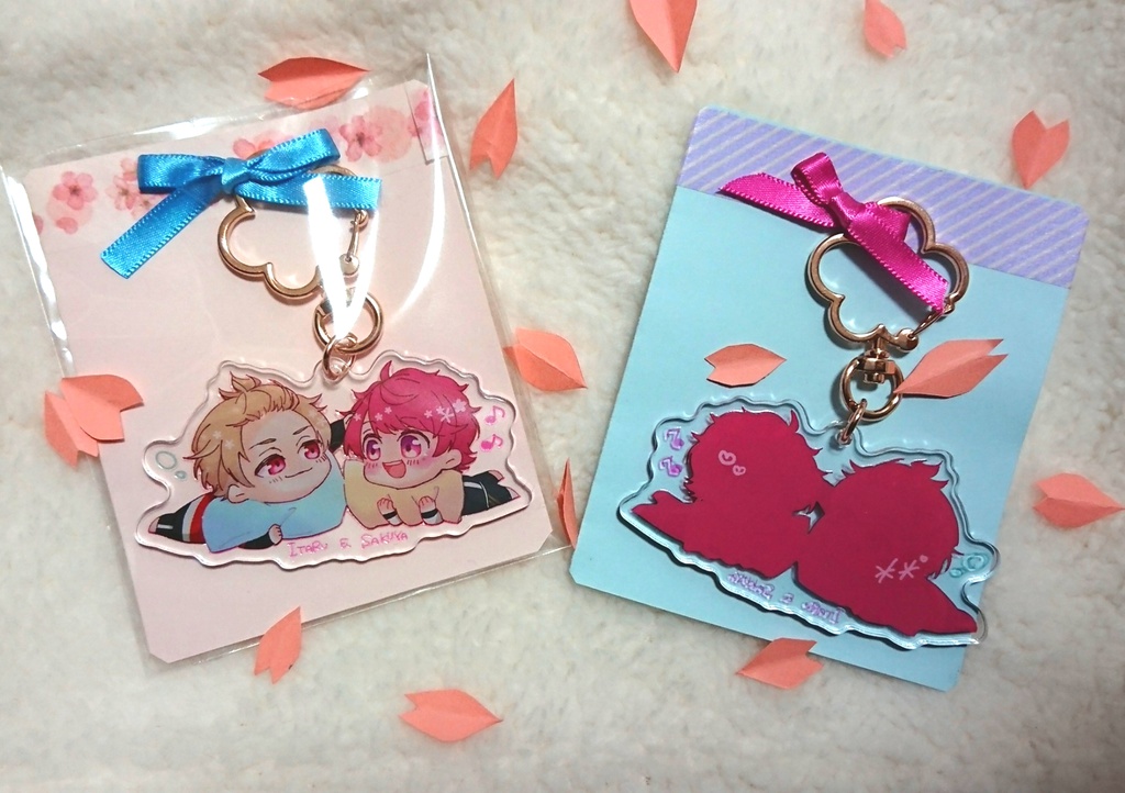 至＆咲也おやすみアクキー