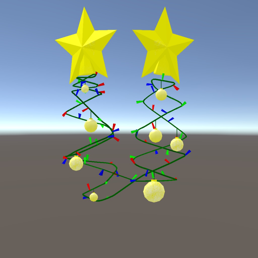 【VRC】クリスマス用イルミネーション【みみのちゃん用】