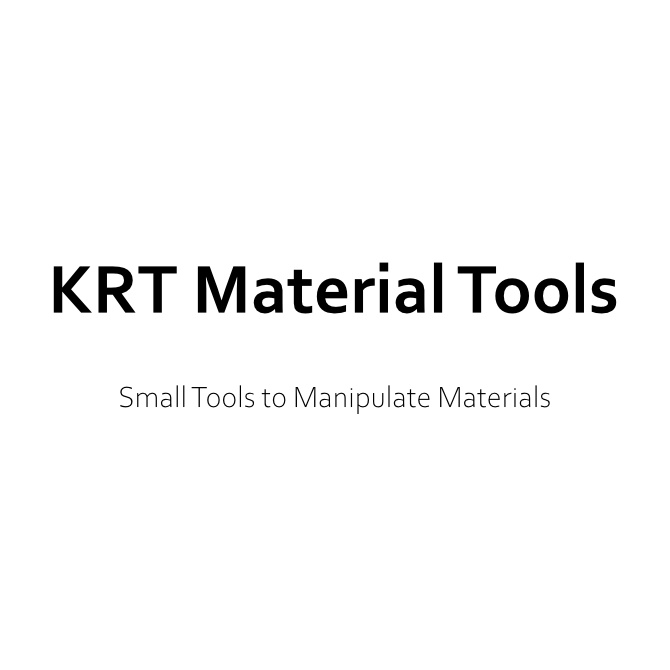 【無料】KRT Material Tools