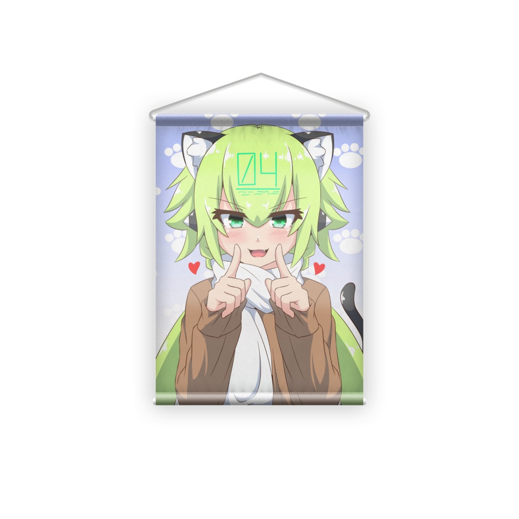 ボンバーガール エメラ B2タペストリー
