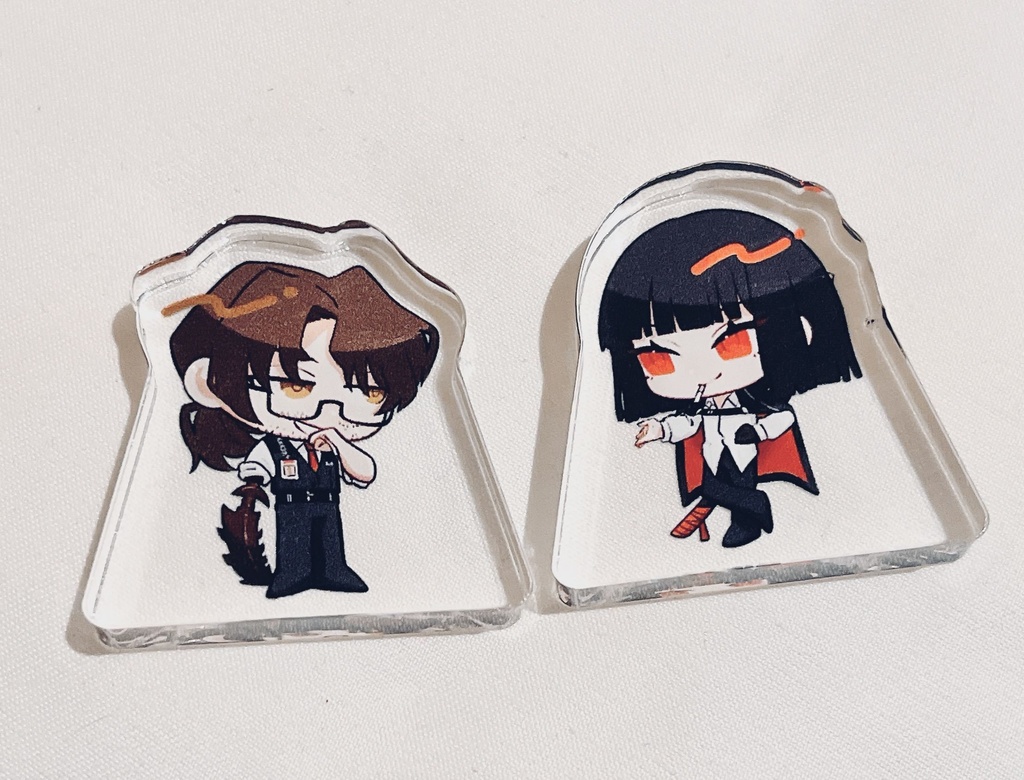 ミニアクリルスタンドセット（グレゴール&良秀）