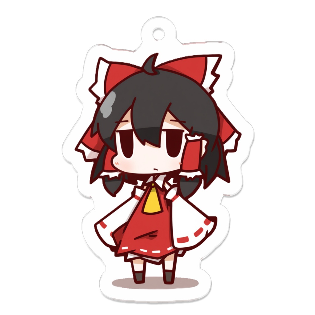 やる気がないれいむちゃんアクキー