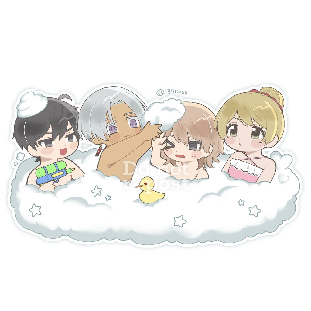 佐野家 あわあわアクリルキーホルダー