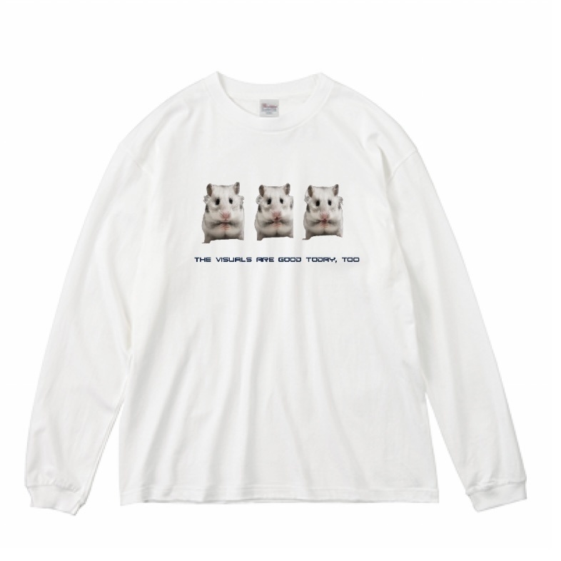 しらたきお嬢ロングスリーブTシャツ