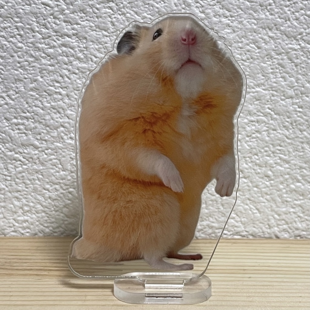 イートインしてる時ナゲットご注文のお客様！の呼びかけに反応してしまうナゲット君アクスタ