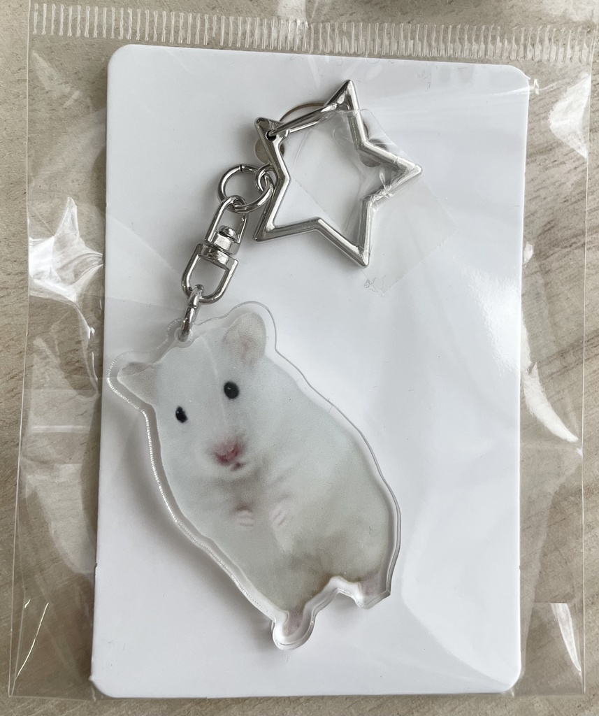 ほぇ？？イカのキーホルダー