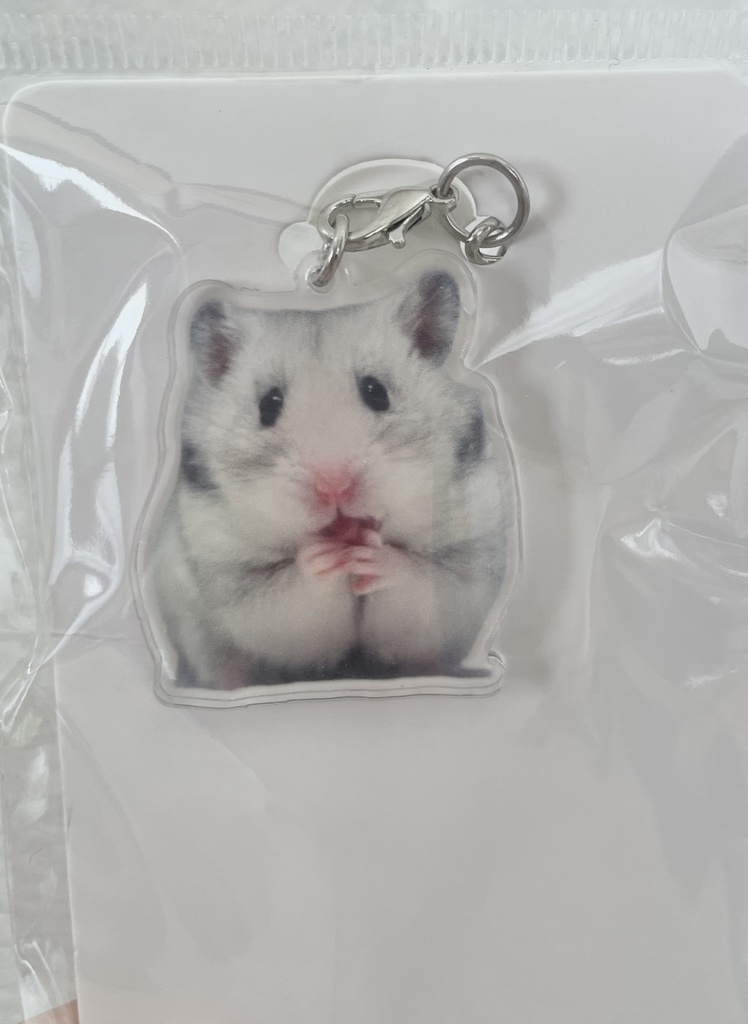 しらたきお嬢のあざとキーホルダー