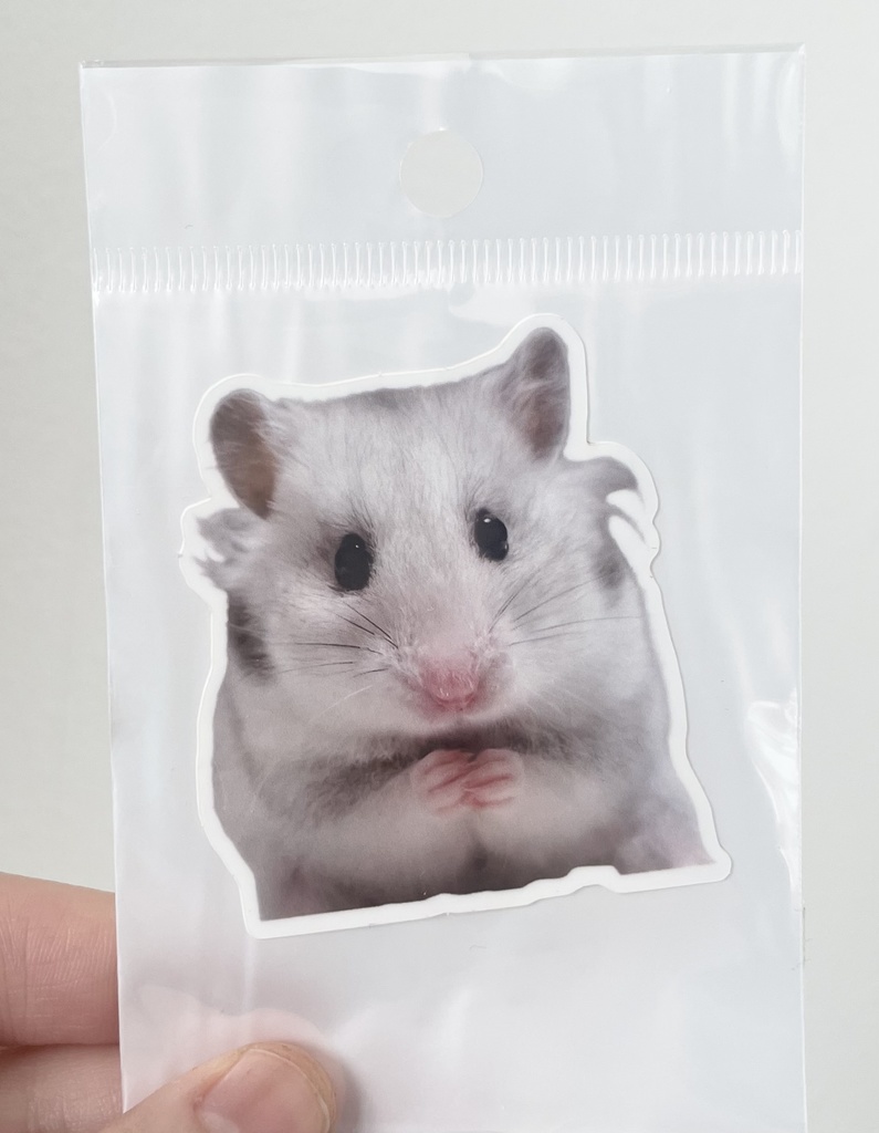 しらたきお嬢ステッカー