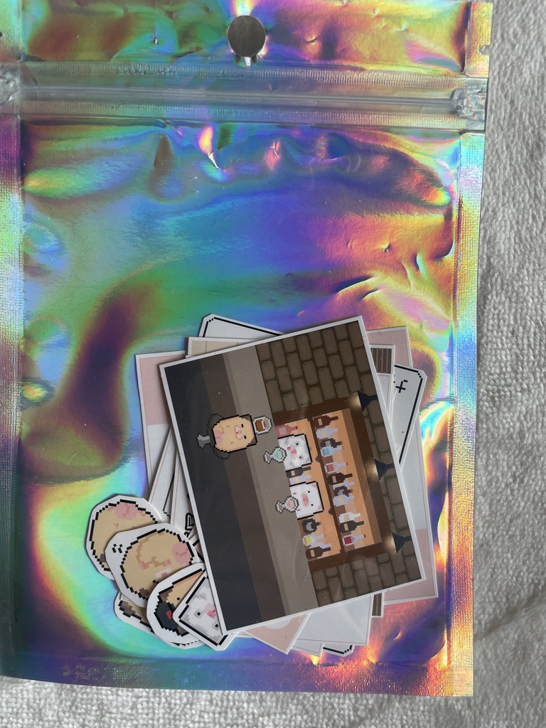 はなさん×Chira/Takiコラボ　フレークシール