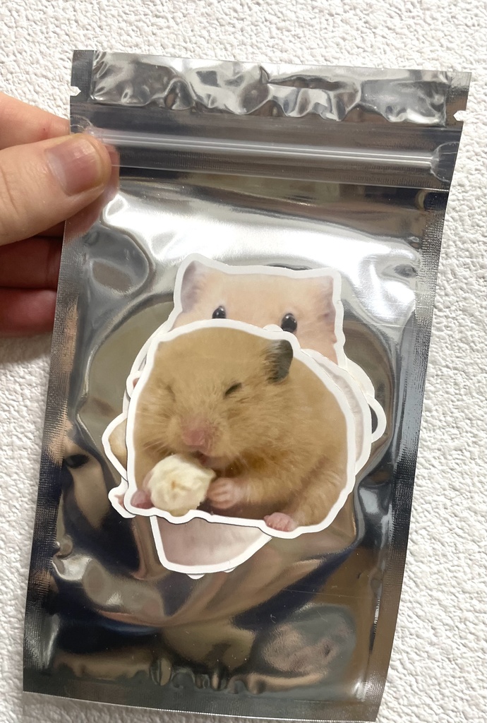 ちらたきハムズシール全6種