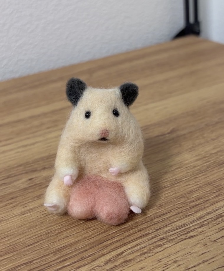 キンクマハムスター(男の子)ポーチ付き