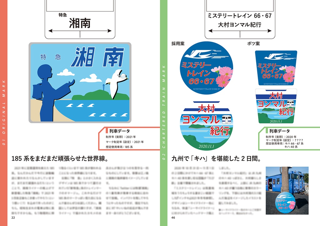 インチキ鉄道グラフィックPRESENTS 空想トレインマーク図録