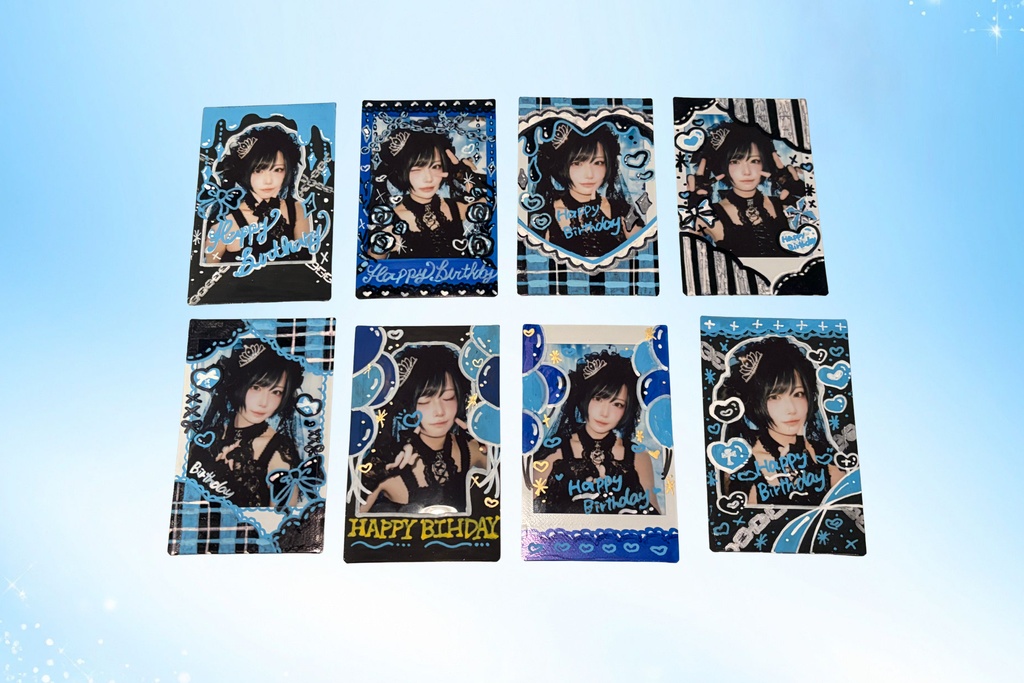 生誕衣装　落書きチェキ