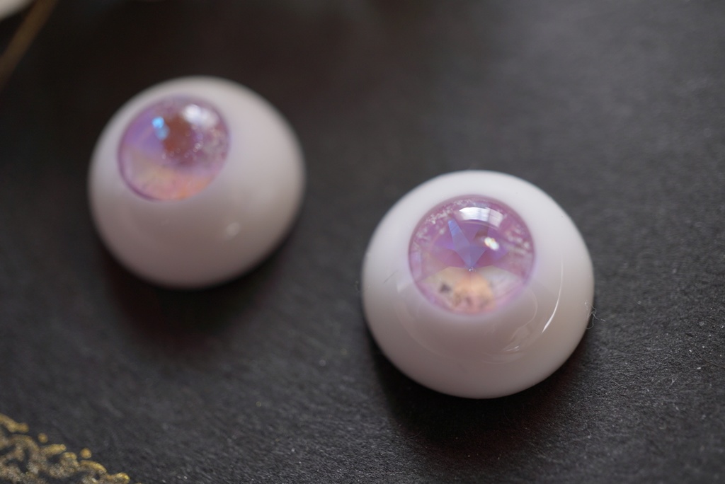 【ドールアイ/14mm】微睡む宝石/クンツァイト