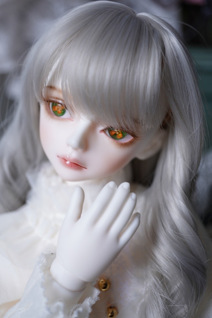 【ドールアイ/14mm】金木犀(若草色)