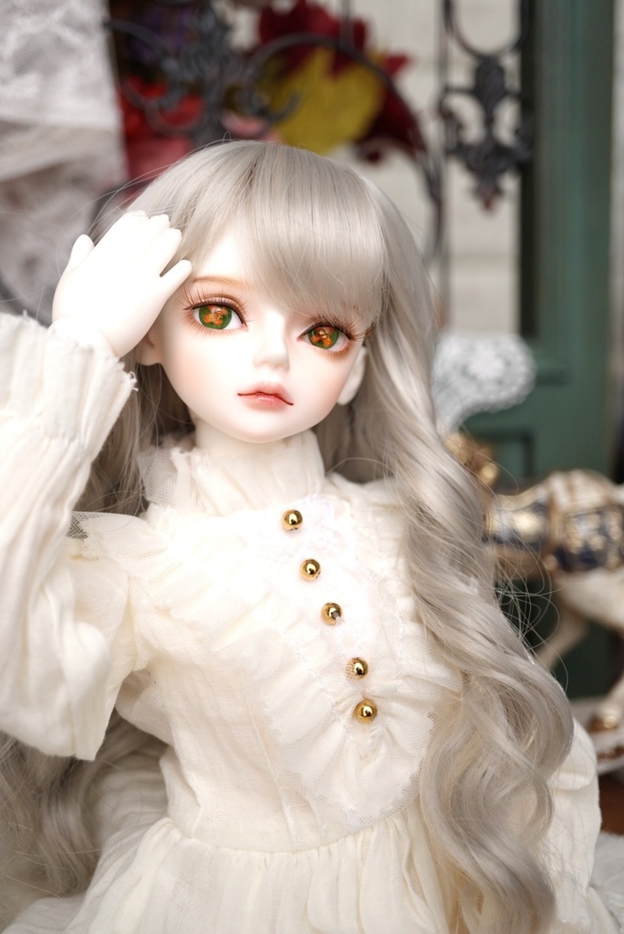 【ドールアイ/12mm】金木犀(若草色)