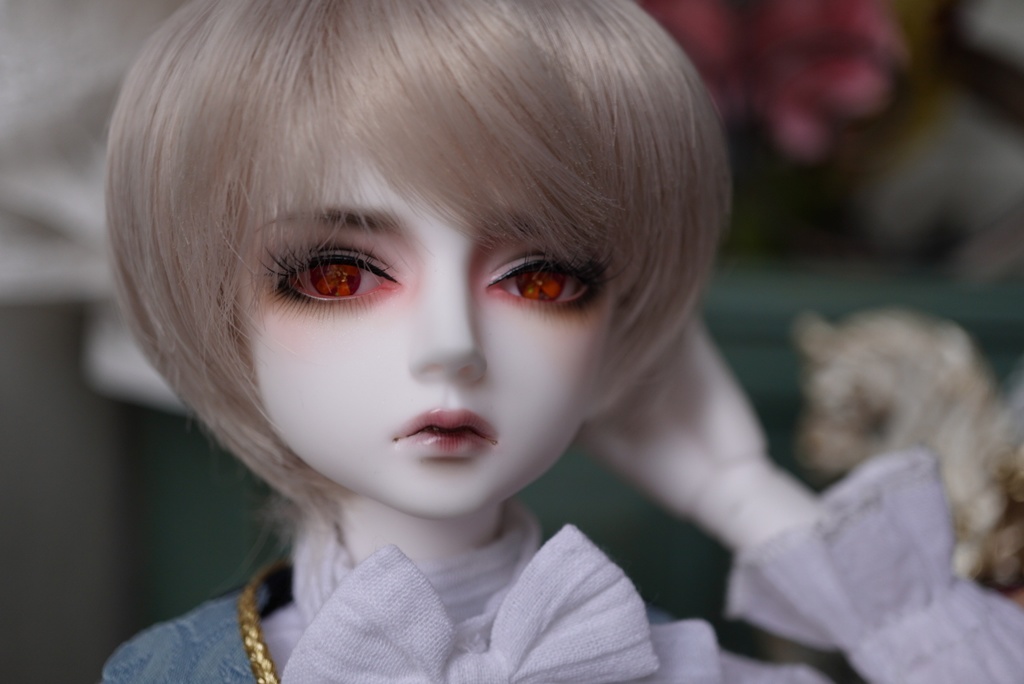 【ドールアイ/12mm】金木犀(薔薇色)