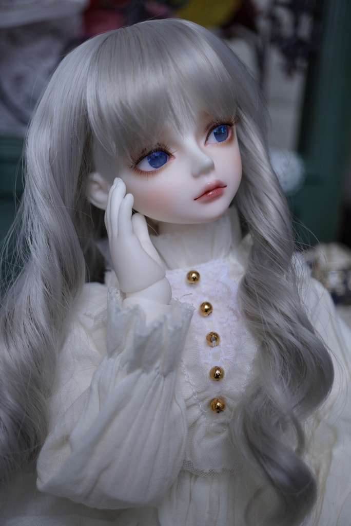 【ドールアイ/18mm】微睡む宝石/アクアマリン