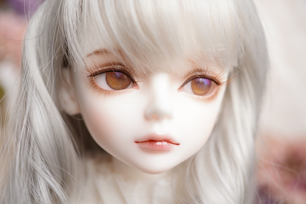 【ドールアイ/18mm】微睡む宝石/シトリン