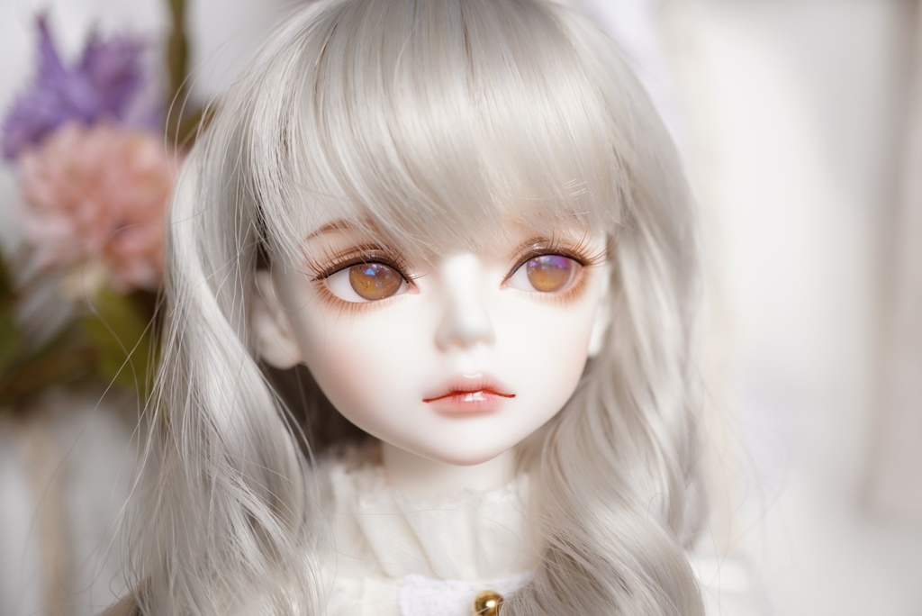 【ドールアイ/18mm】微睡む宝石/シトリン