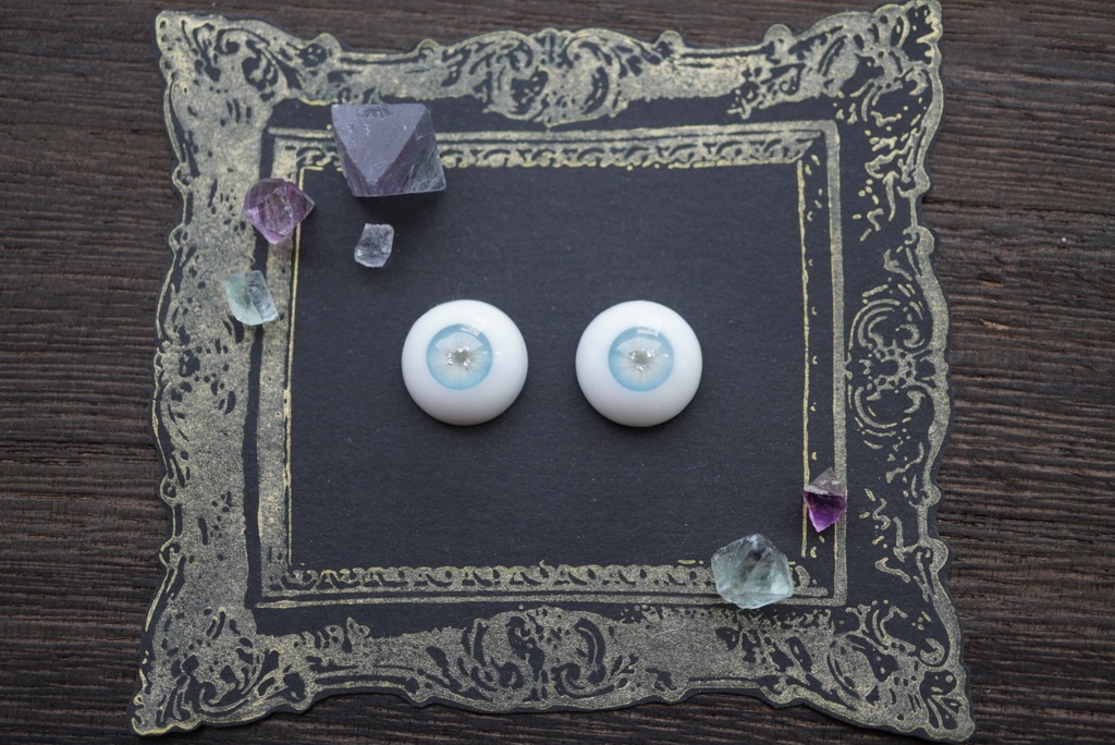 【ドールアイ/14mm】ネモフィラ