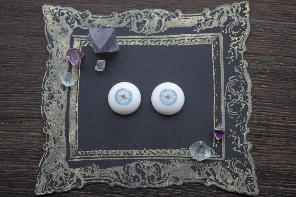 【ドールアイ/14mm】ネモフィラ