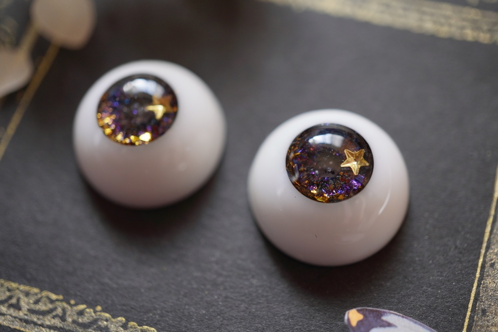 【ドールアイ/18mm】夜想