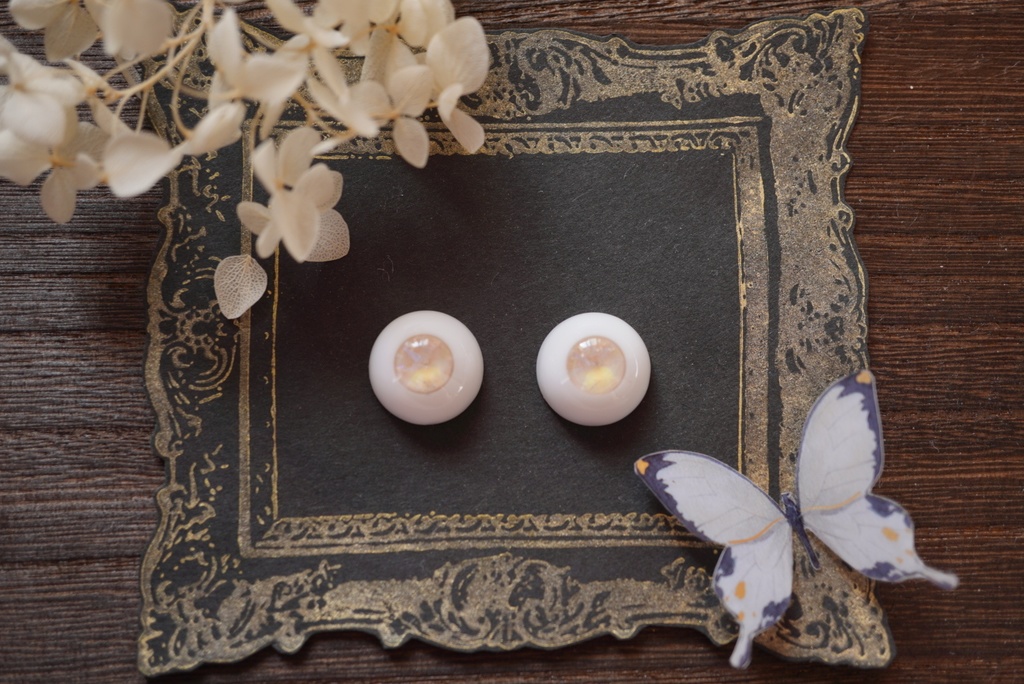 【ドールアイ/14mm】微睡む宝石/ヘリオドール