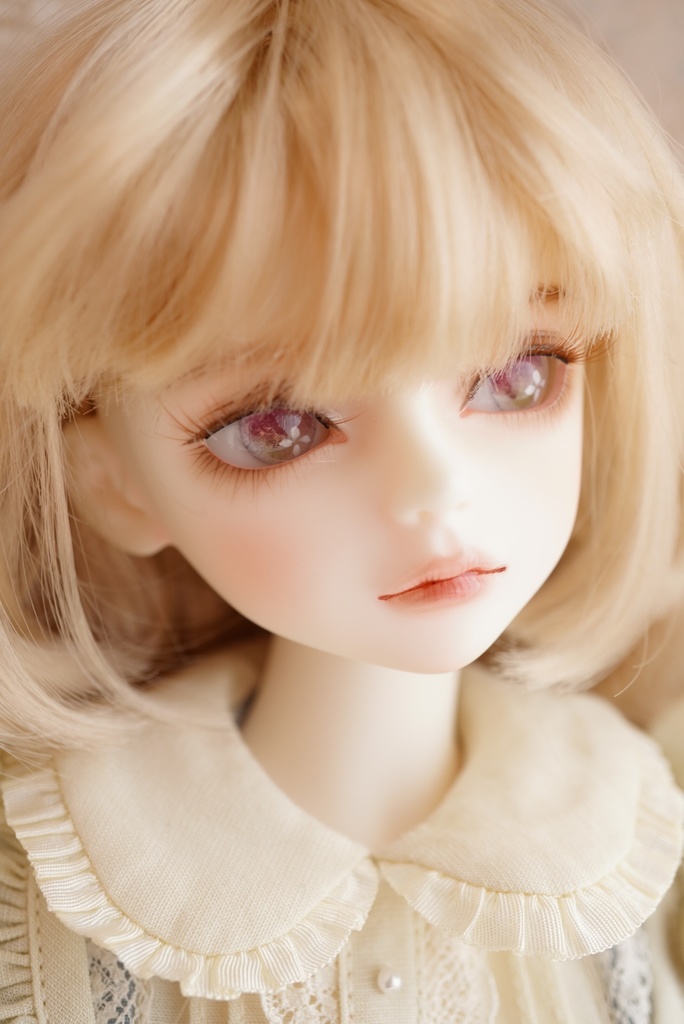 【ドールアイ/14mm】ハイドランジア(赤)