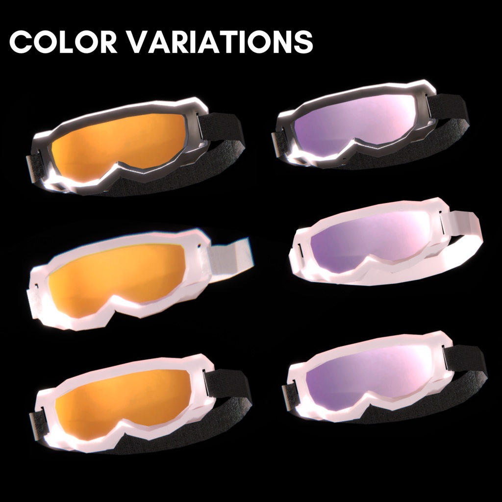 【MA対応】METALLIC GOGGLE