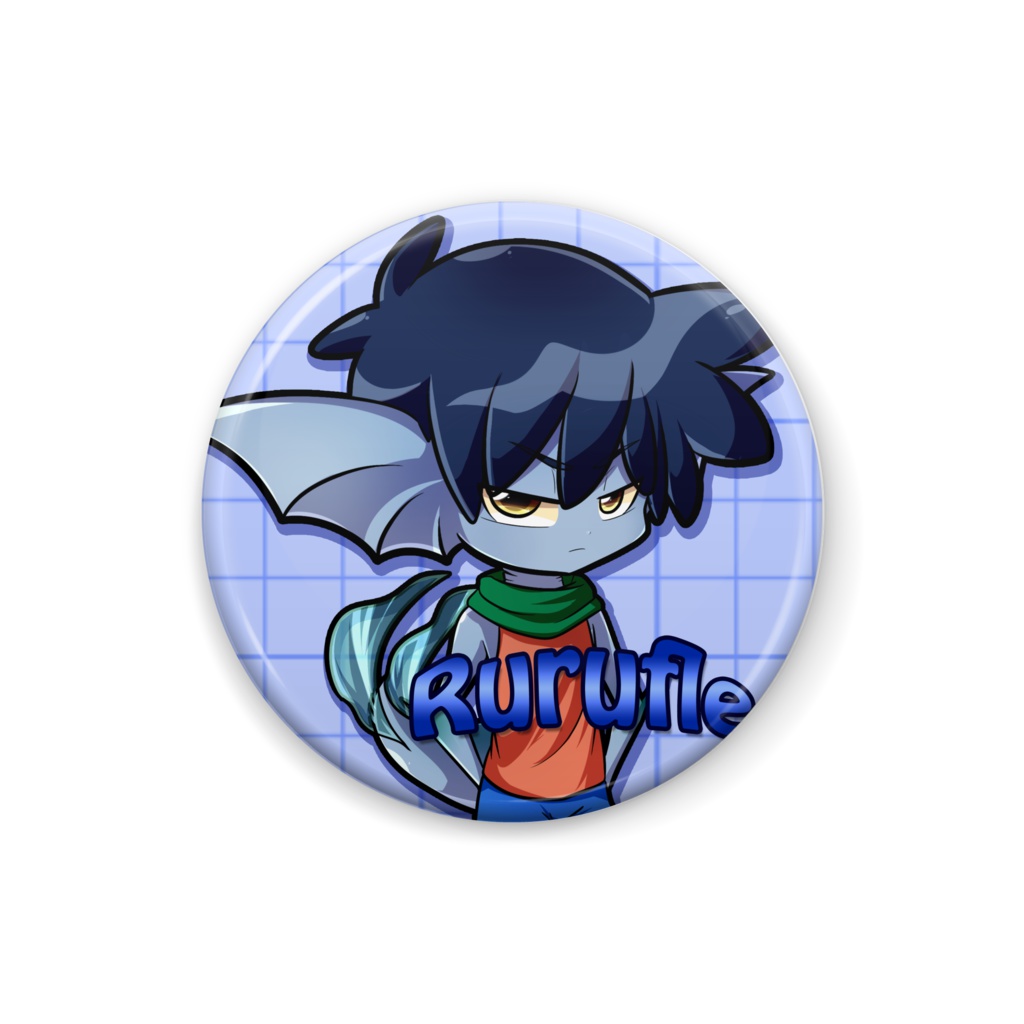 ルルフレくん缶バッジ