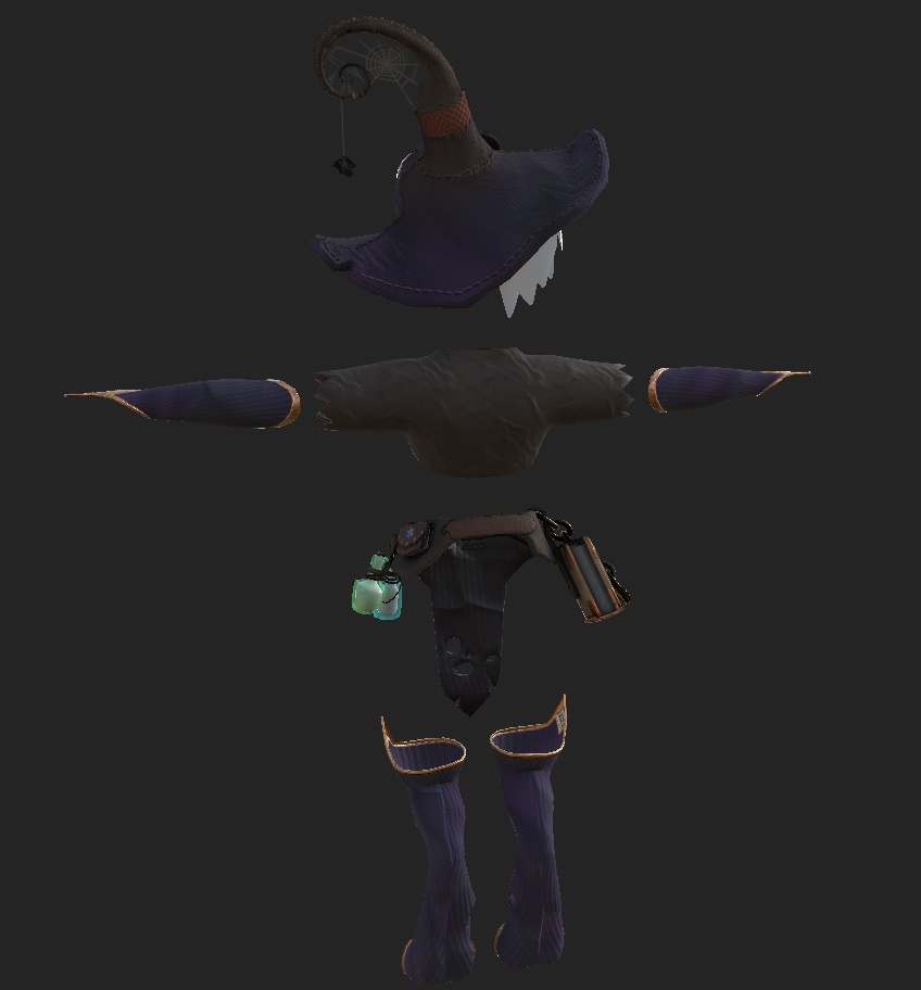 KTR - Kita Spooktober Witch