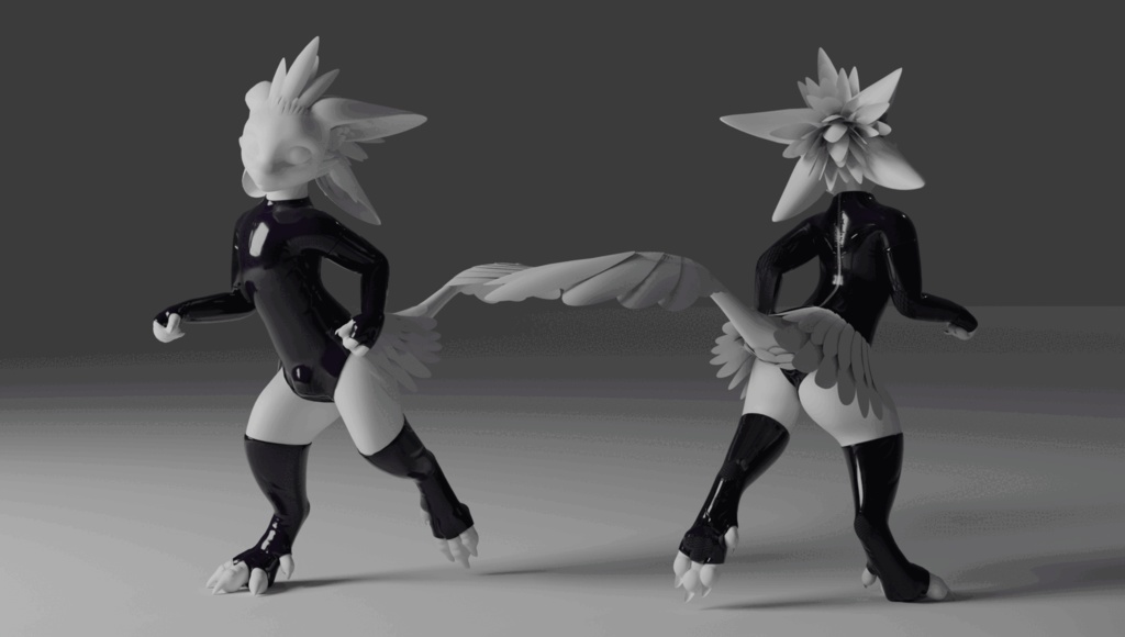 KTR - Spirivali Latex Packs & Outfits