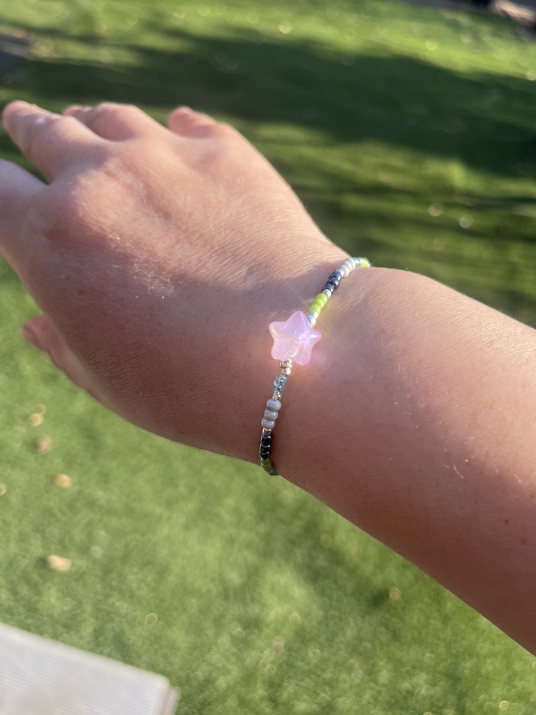 【クワロマフラッグ】星を望む蟹のブレスレット quoi-romantic flag color