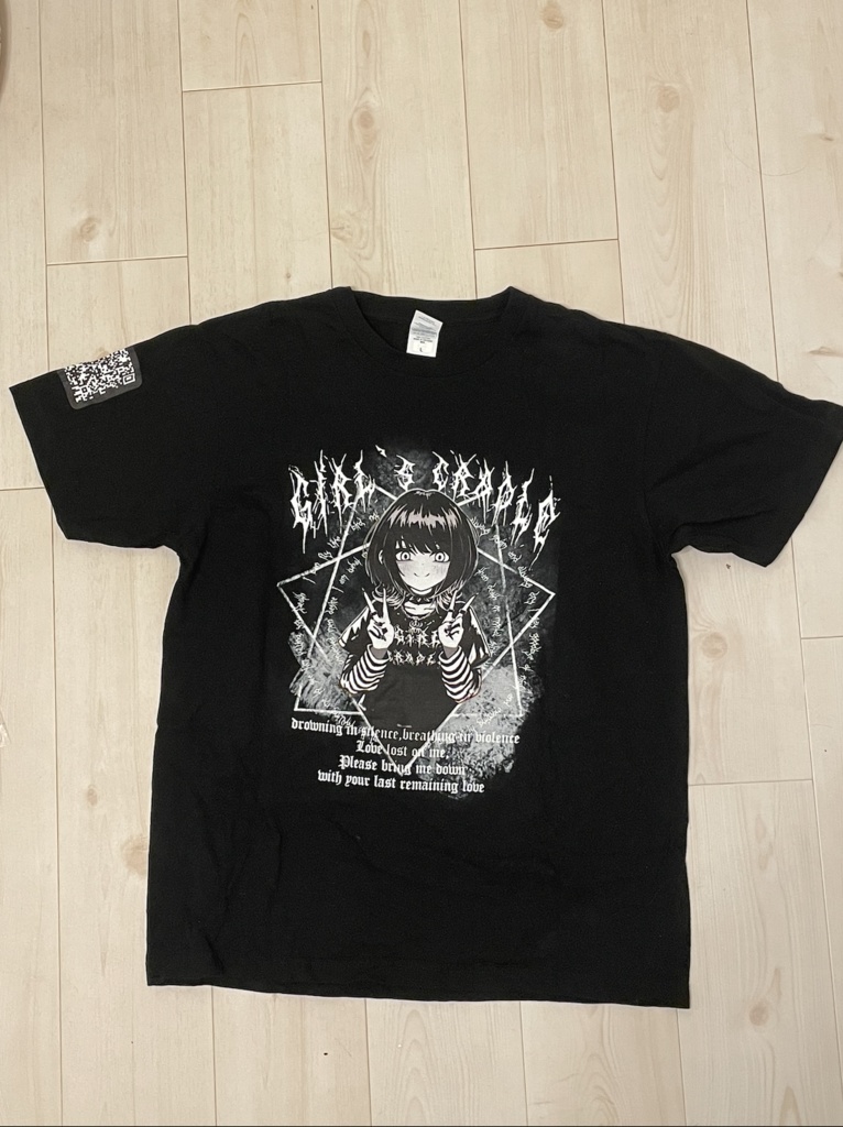 ゴシックパンクロゴTシャツ main image 1