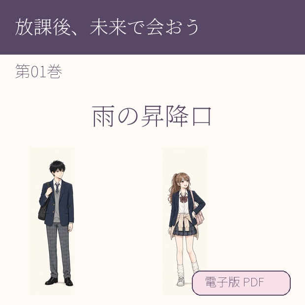 【電子漫画】放課後、未来で会おう 第01巻『雨の昇降口』
