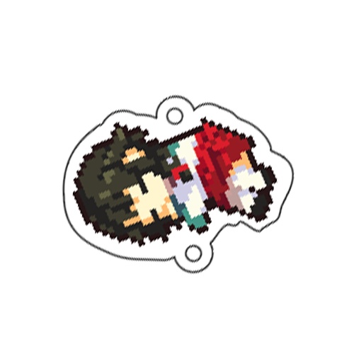 主人公（虹の降る海）アクリルチャーム
