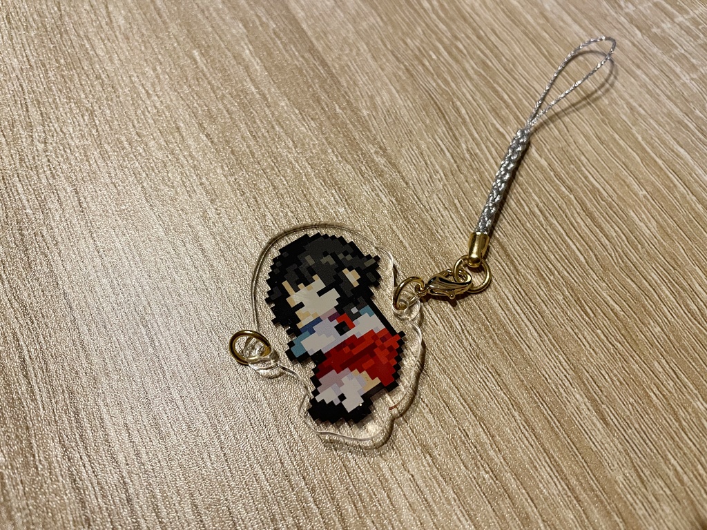 主人公(虹の降る海)アクリルチャーム