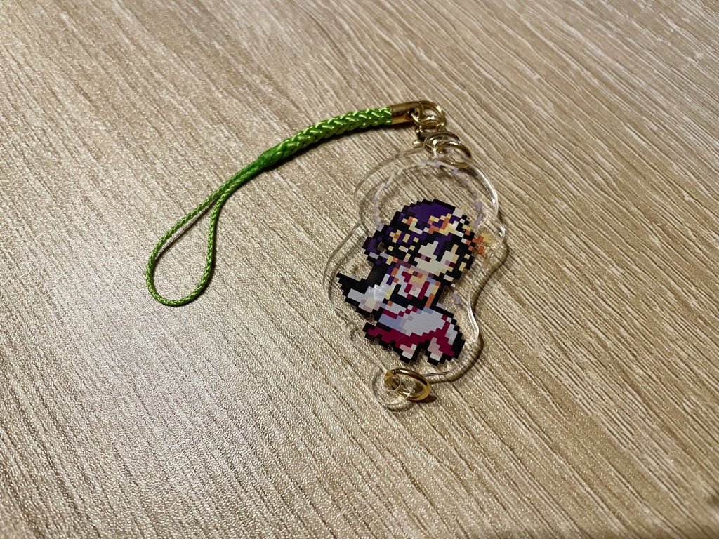 ベンテン(虹の降る海)アクリルチャーム