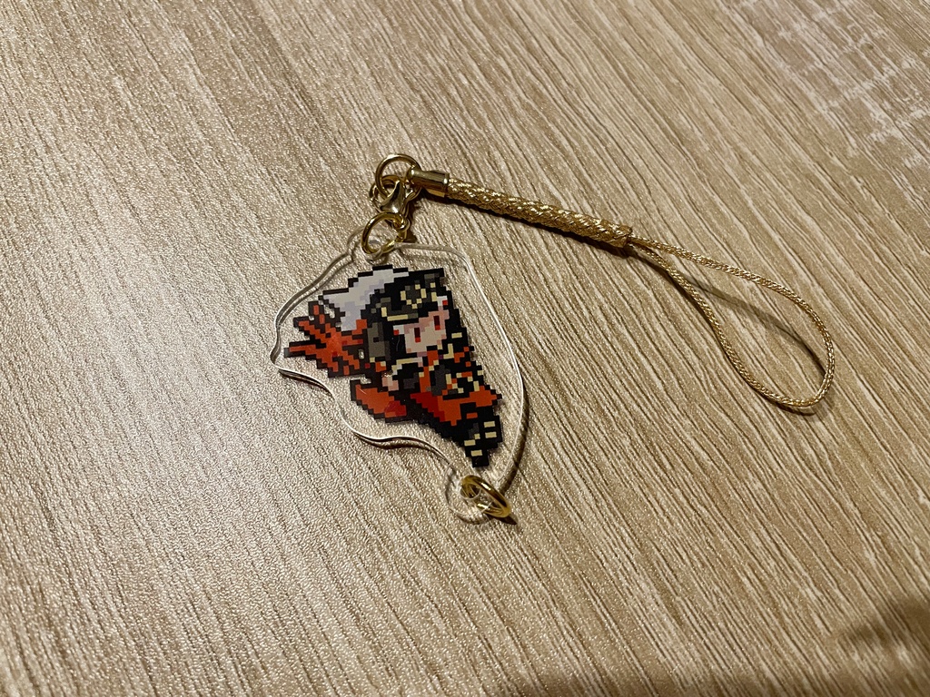 ビシャモン(虹の降る海)アクリルチャーム