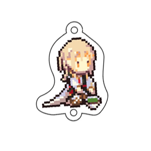 ホテイ（虹の降る海）アクリルチャーム