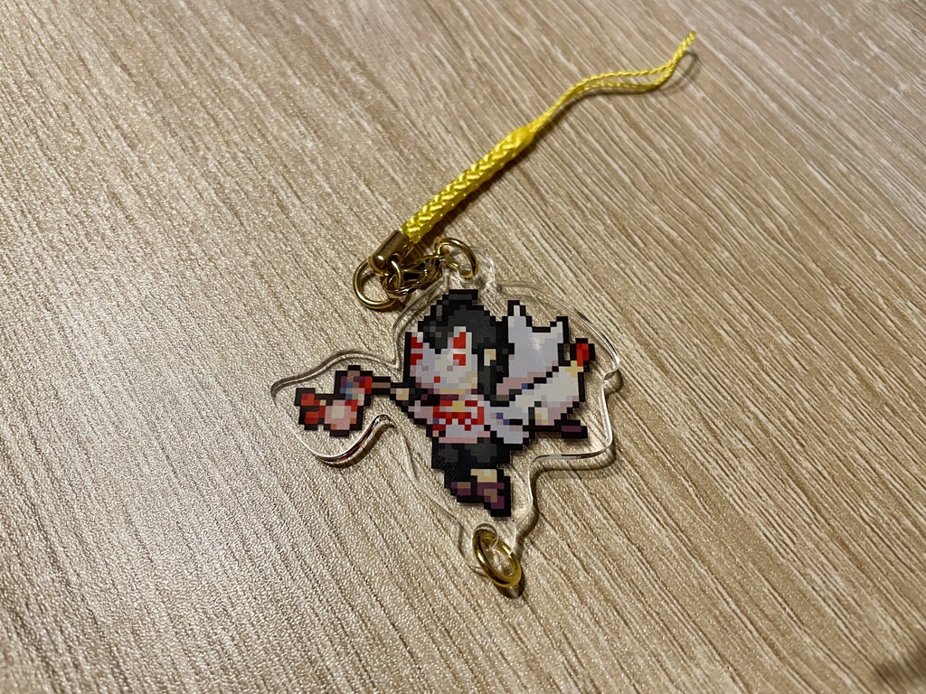 フクロクジュ(虹の降る海)アクリルチャーム