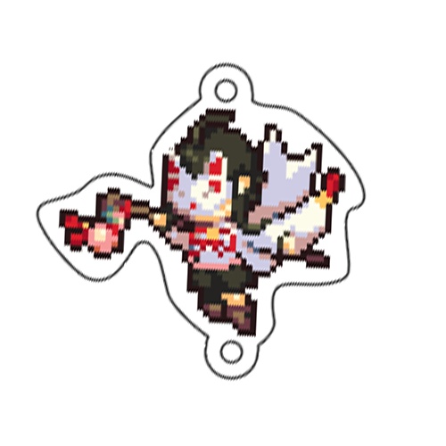 フクロクジュ（虹の降る海）アクリルチャーム