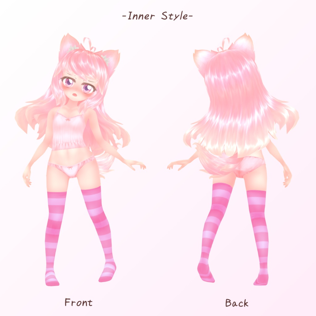 オリジナル3Dモデル「Etty(エティ)」