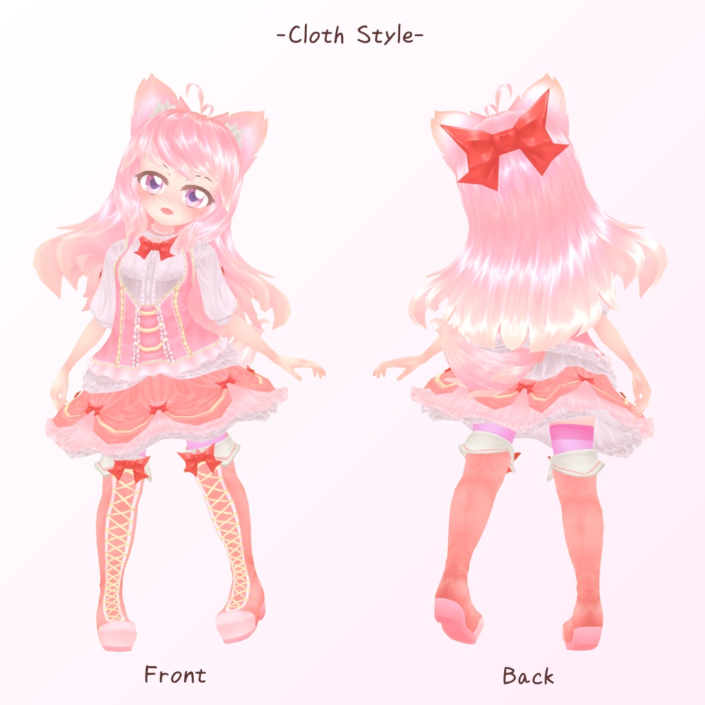 オリジナル3Dモデル「Etty(エティ)」