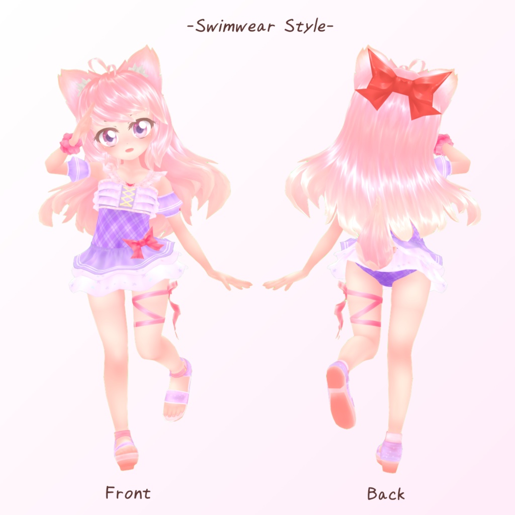 オリジナル3Dモデル「Etty(エティ)」