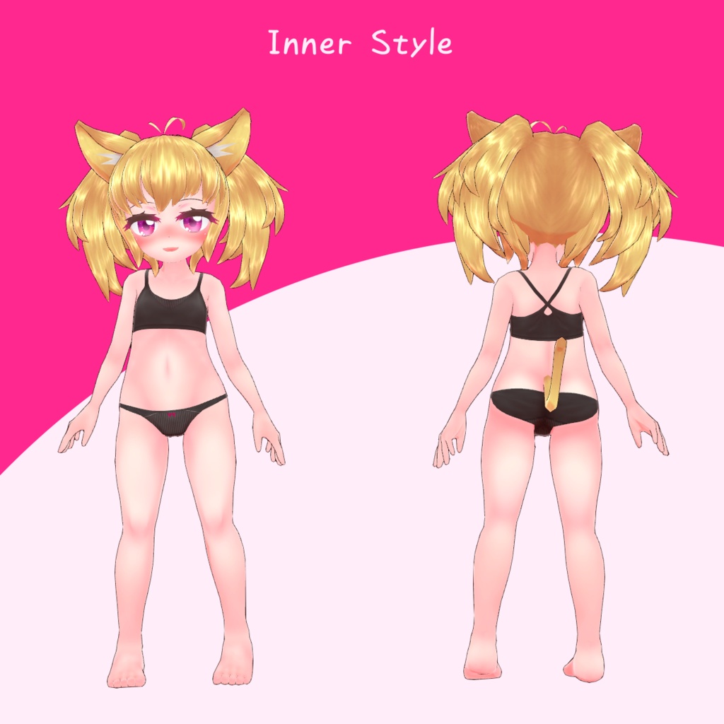 オリジナル3Dモデル「Lilipina(リリピナ)」