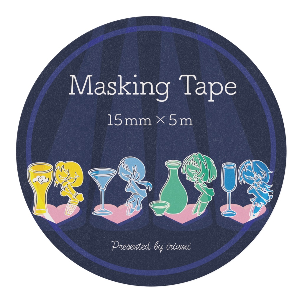 Booze‼︎マスキングテープ