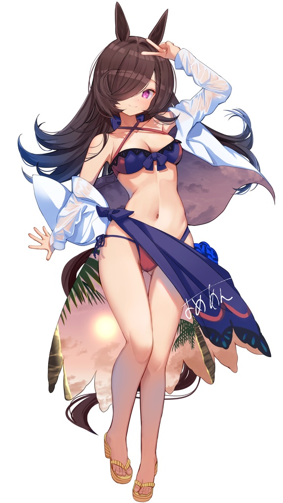 ライスシャワー アクスタ 両面印刷